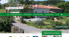 Desktop Screenshot of fermedegrandris.com